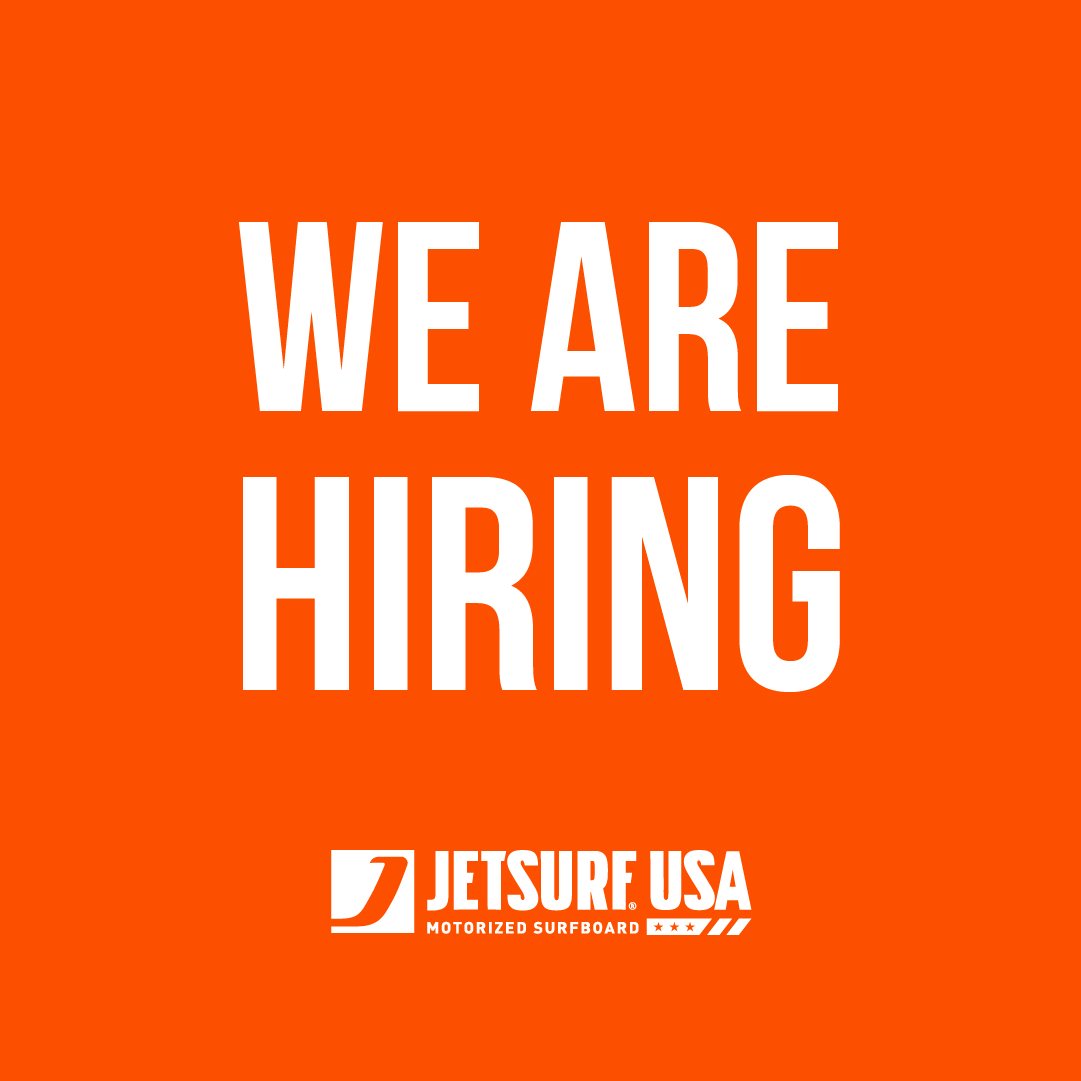 Join our team at JETSURF USA | We're hiring!