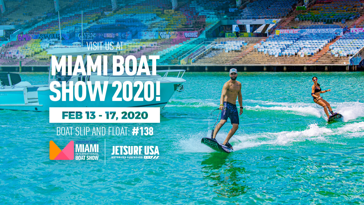 JETSURF USA at Miami Boat Show 2020! | JETSURF USA