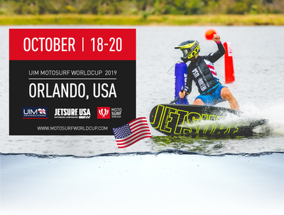 UIM MOTOSURF WORLDCUP 2019 ABOUT TO HIT the US ROUND