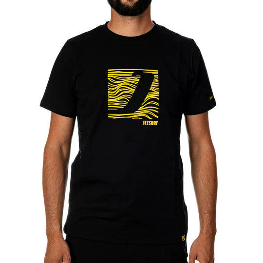 T-Shirt Symbol Black/Yellow