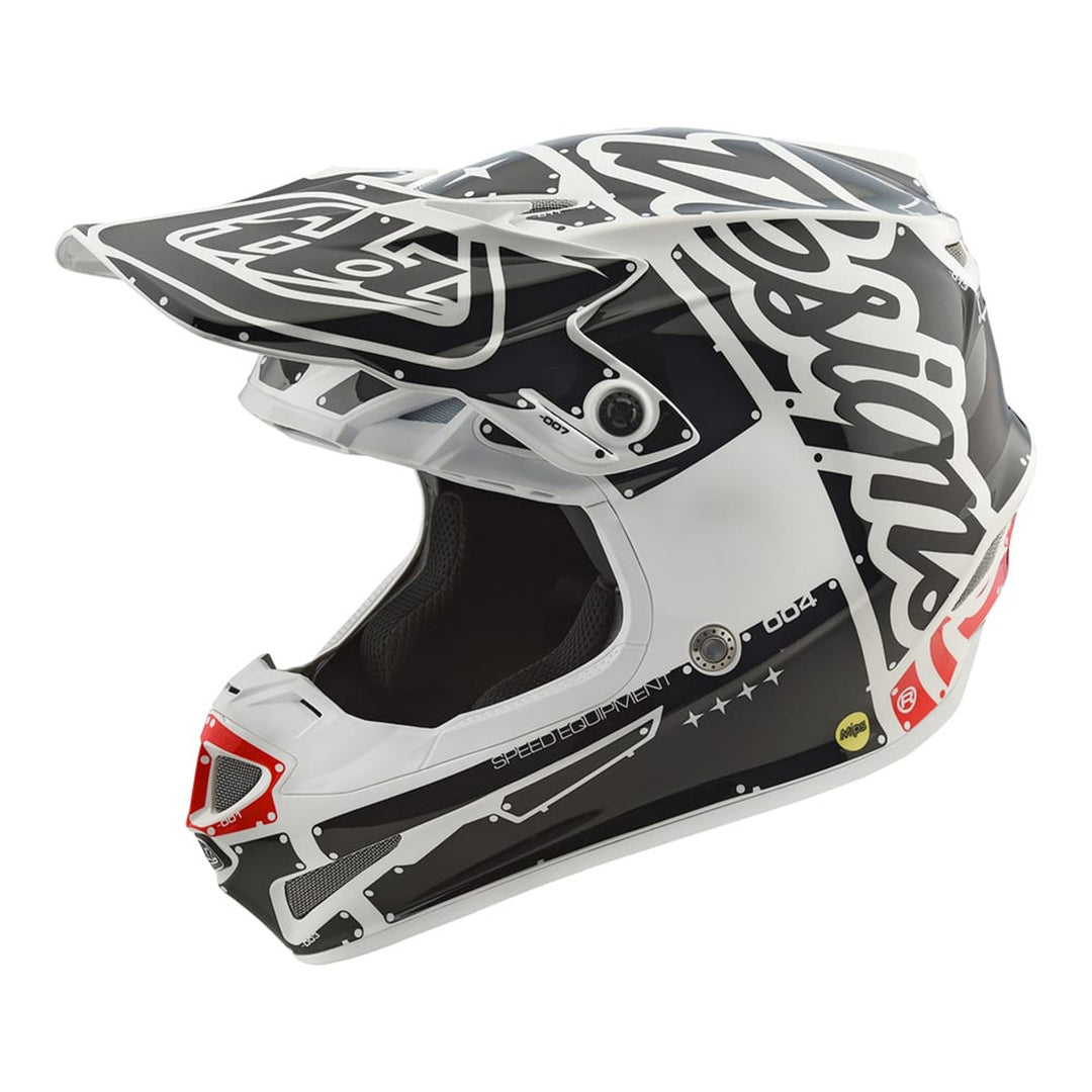 セキュリティ・セーフティ Troy lee SE4 Polyacrylite L Troy Lee SE4 Polyacrylite Matrix Helmet - Cycle Gear