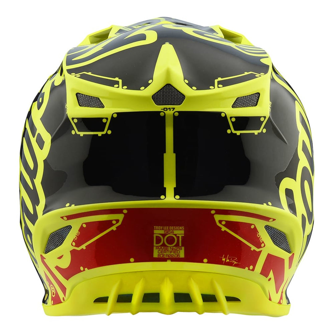 Troy Lee Designs Visiera per casco MX SE5 Team - Grigio | Maciag Offroad Troy Lee Designs Visiera per casco MX SE5 Team - Grigio | Maciag Offroad