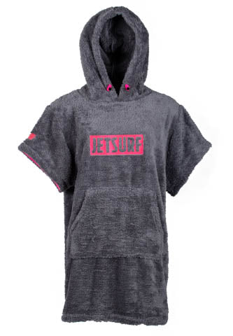 JETSURF Poncho Grey Fluo Pink | Order online at JETSURFUSA.COM